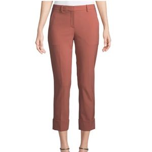 Theory Cropped Cuff Pants
